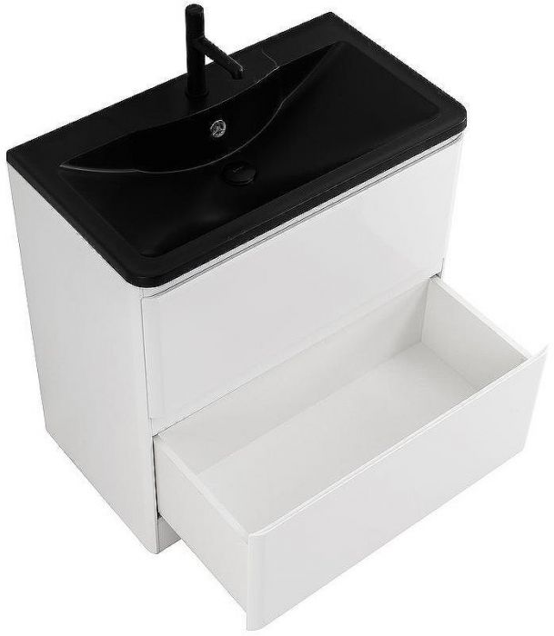 Тумба под раковину BelBagno 80 ALBANO-800-2C-PIA-BL Bianco Lucido