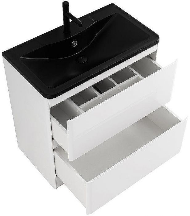 Тумба под раковину BelBagno 80 ALBANO-800-2C-PIA-BL Bianco Lucido