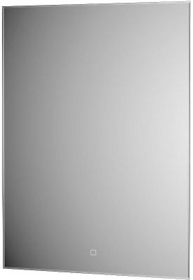 Зеркало Defesto Glow 60х80 DF 2507S с подсветкой 25W-4500К/с фацетом/Сенсорный выключатель/Нейтральный белый свет