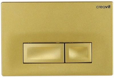 Клавиша смыва Creavit Ore GP3006.00 Золото матовая