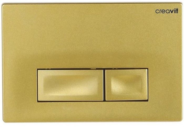 Клавиша смыва Creavit Ore GP3006.00 Золото матовая