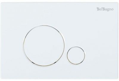 Клавиша смыва BelBagno Sfera BB014-SR-BIANCO Белая