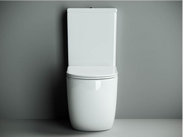 Унитаз CERAMICANOVA Metropol Rimless напольный пристенный CN4001 Унитаз CERAMICANOVA Metropol Rimless напольный пристенный CN4001