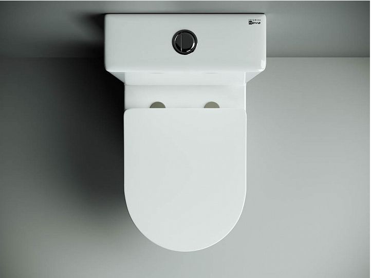 Унитаз CERAMICANOVA Metropol Rimless напольный пристенный CN4001 Унитаз CERAMICANOVA Metropol Rimless напольный пристенный CN4001