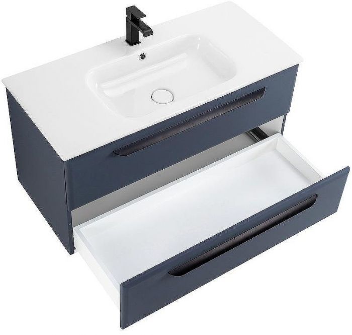 Тумба под раковину Cezares Eco-Cer 120 ECO-CER-1200-2C-SO-GR-P подвесная Grafito без ручек