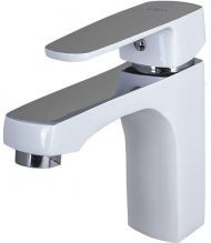 Смеситель для раковины Ekko E10301 цвет Хром Белый