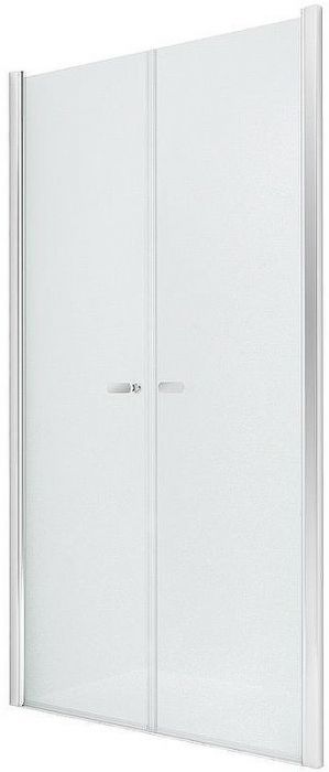 Душевая дверь New Trendy New Soleo Chrome 120 D-0128A профиль Хром стекло прозрачное