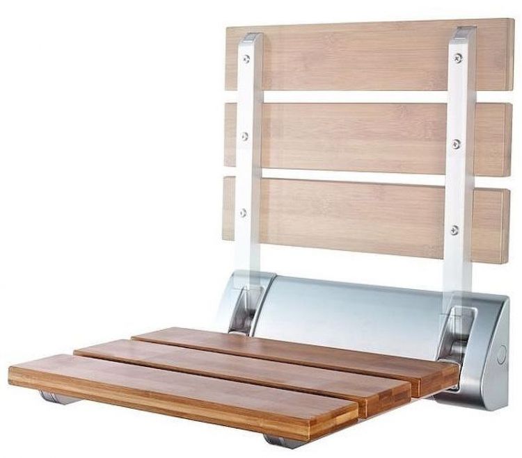 Сиденье для ванны Ridder Assistent А0020200 Бамбук Хром