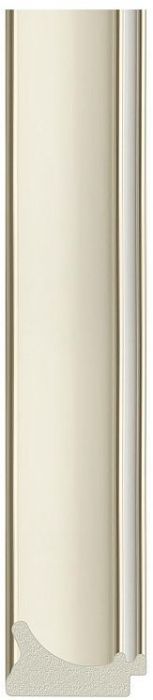 Зеркало Evoform Octagon 66х66 BY 7447 в багетной раме - Белый с серебром 60