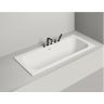 Ванна из искусственного камня Salini Orlanda Axis Kit 190х80 103321M Белая матовая