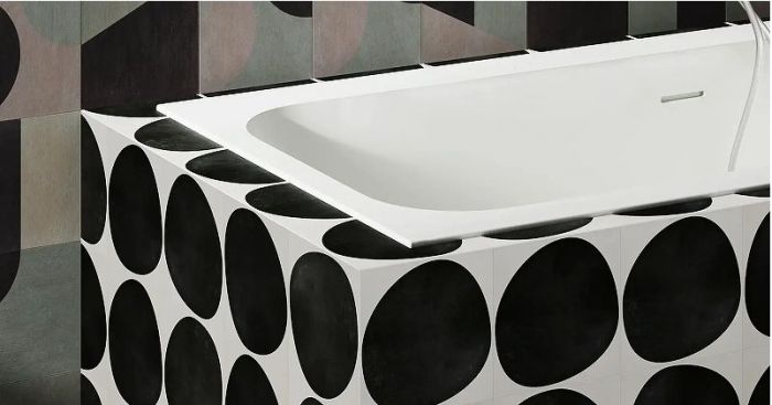 Ванна из искусственного камня Salini Orlanda Axis Kit 190х80 103321M Белая матовая