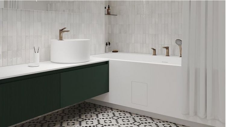 Ванна из искусственного камня Salini Orlanda Axis Kit 190х80 103321M Белая матовая