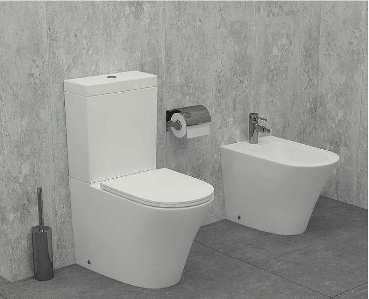 Унитаз компакт Jacob Delafon Rodin+ UJAB102-00 без бачка и сиденья