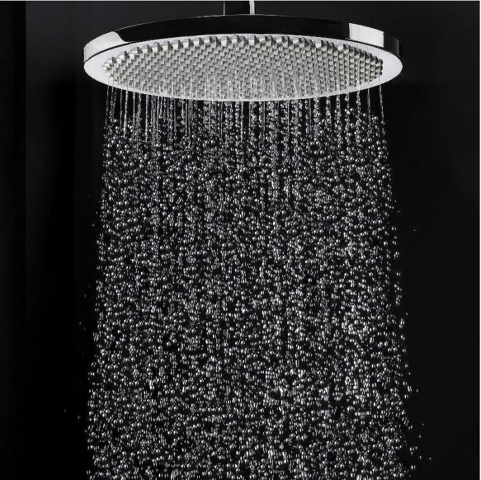 Душевая система Bossini Apice L10505.073 с термостатом Черный матовый