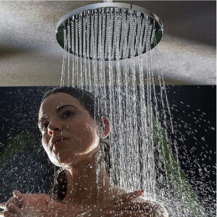 Душевая система Bossini Apice L10505.073 с термостатом Черный матовый