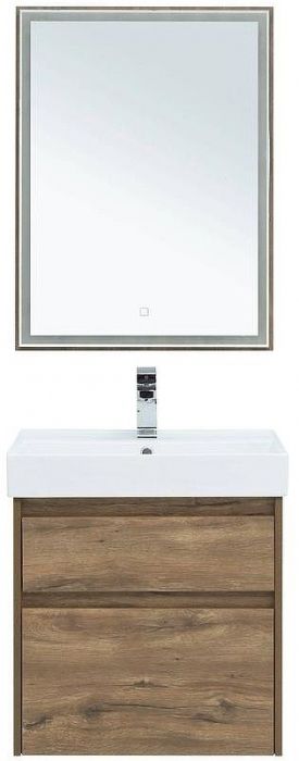 Тумба под раковину Aquanet Nova Lite 60 249512 подвесная Дуб рустикальный