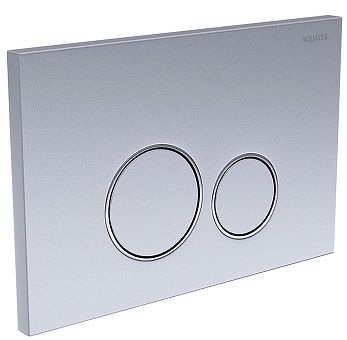 Клавиша смыва Aquatek PNS-0000013 цвет Хром матовый