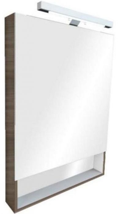 Зеркальный шкаф Roca The Gap 80 ZRU9302846 Тиковое дерево