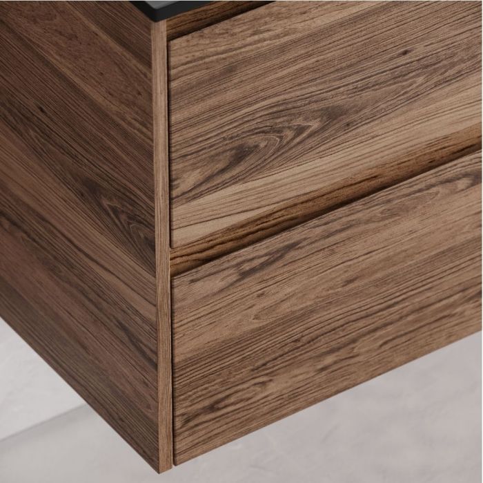 Тумба подвесная SANCOS под раковину Libra, дуб чарльстон 990х450х500 мм, LB100ECH