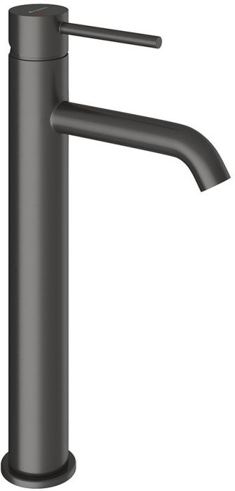 Смеситель для раковины L AQUEDUTO CANO, оружейная сталь (CAN0345)