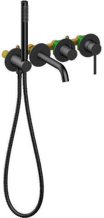 Смеситель для ванны Timo Saona 2314/03YSM Черный