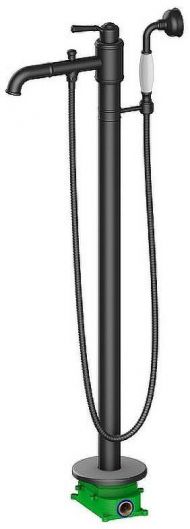 Смеситель для ванны Timo Arisa 5300/03Y-CR Черный