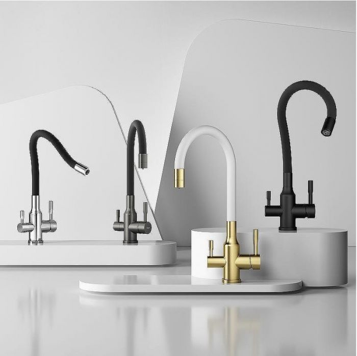 Смеситель для кухни Raglo R81.64.05 Сатин Черный