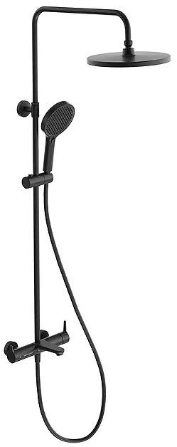 Душевая система Kerama Marazzi Fonte FO.201.KM.BLK.M цвет Черный матовый
