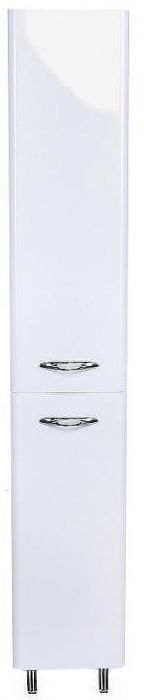 Шкаф пенал Style Line Каре 30 СС-00002271 Люкс Plus с бельевой корзиной Белый