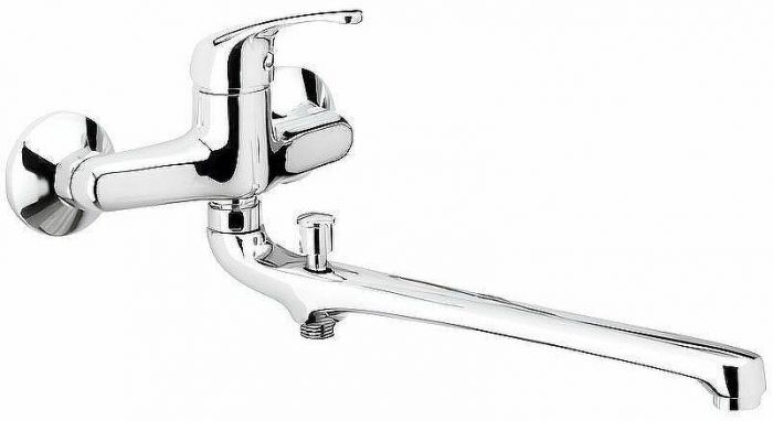 Смеситель для ванны Remer Серия 35 F462 универсальный Хром