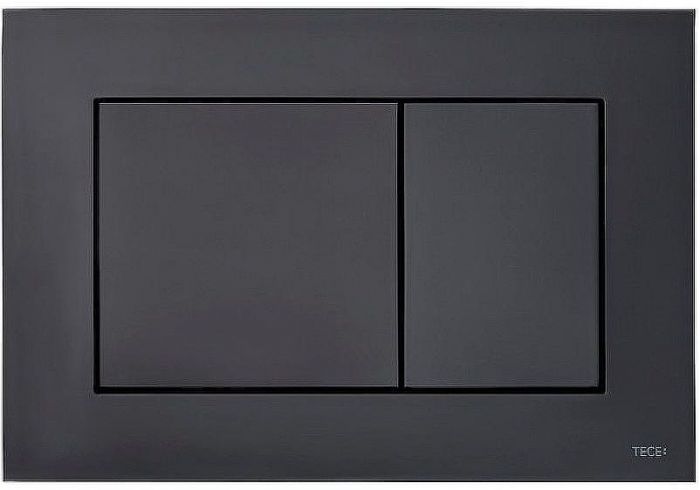 Комплект унитаза Aquatek Либра New AQ1148N-00 с инсталляцией Tece Now 9400414 с сиденьем Микролифт и Черной матовой клавишей смыва