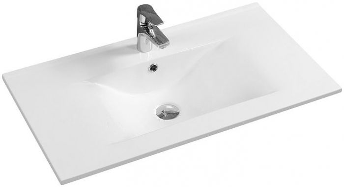 Тумба с раковиной SanVit Кубэ-2 70 kkube2070dub подвесная цвет Дуб