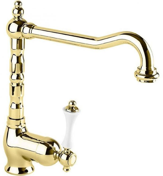 Смеситель для кухни Cezares Margot MARGOT-LLM2-03/24-Bi Золото 24 карат