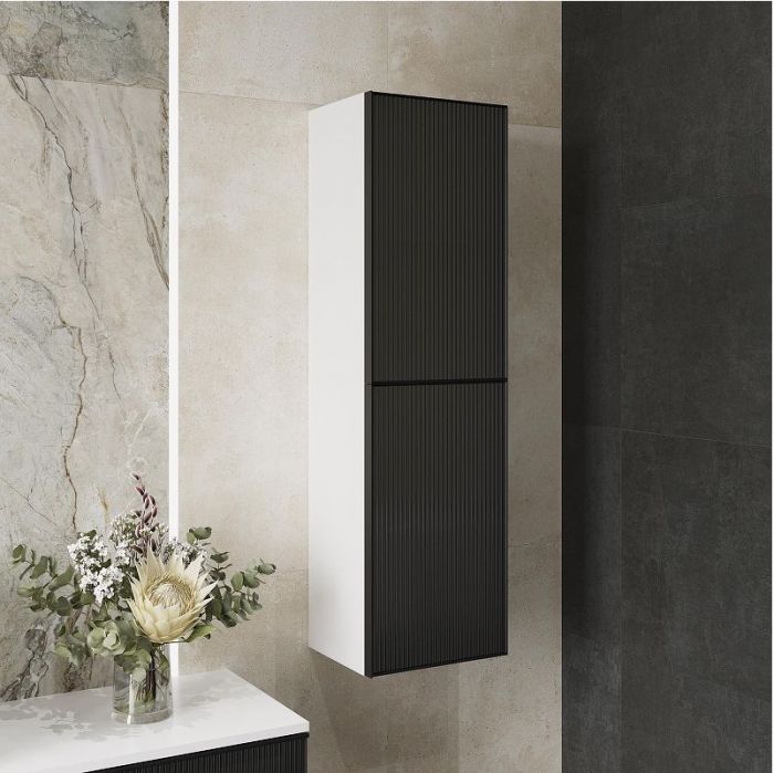 Шкаф пенал STWORKI Левангер 40 3008058 подвесной цвет Белый матовый