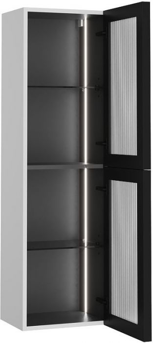 Шкаф пенал STWORKI Левангер 40 3008058 подвесной цвет Белый матовый