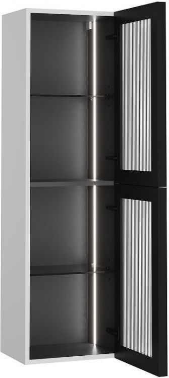 Шкаф пенал STWORKI Левангер 40 3008058 подвесной цвет Белый матовый