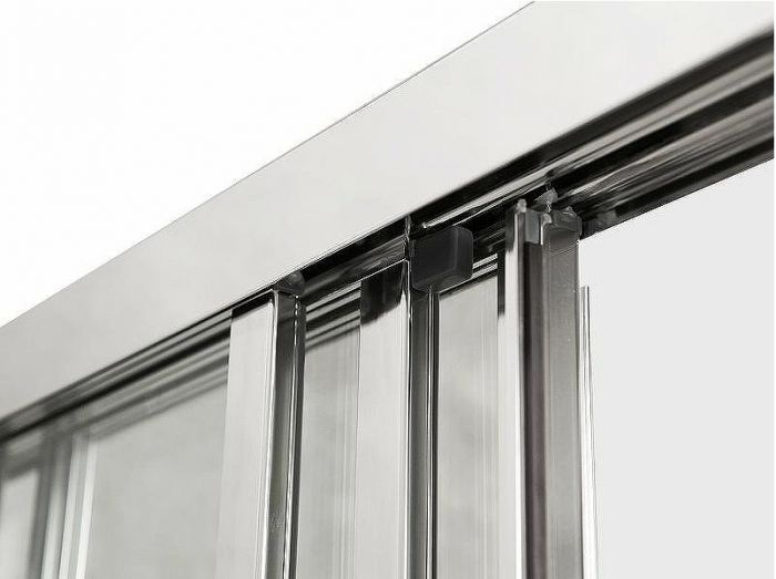 Душевой уголок Grossman Alba 90х90 GR-9090Al1 профиль Хром стекло прозрачное