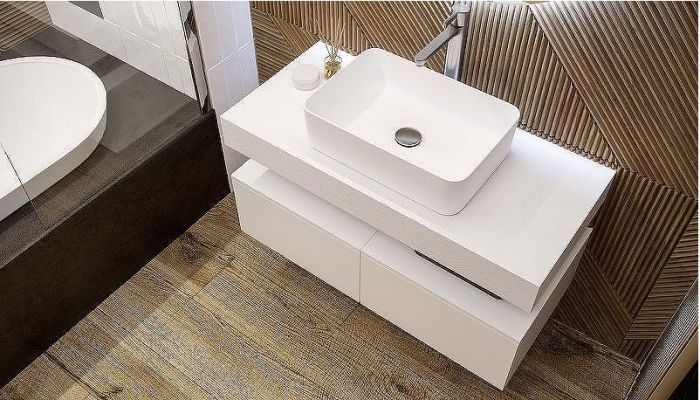 Тумба Velvex Unique Unit 50 tp.UNI.50.1Y подвесная Белая матовая