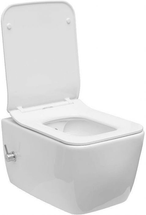 Унитаз биде Allen Brau Liberty 2 4.33009.20 подвесной Белый без сиденья