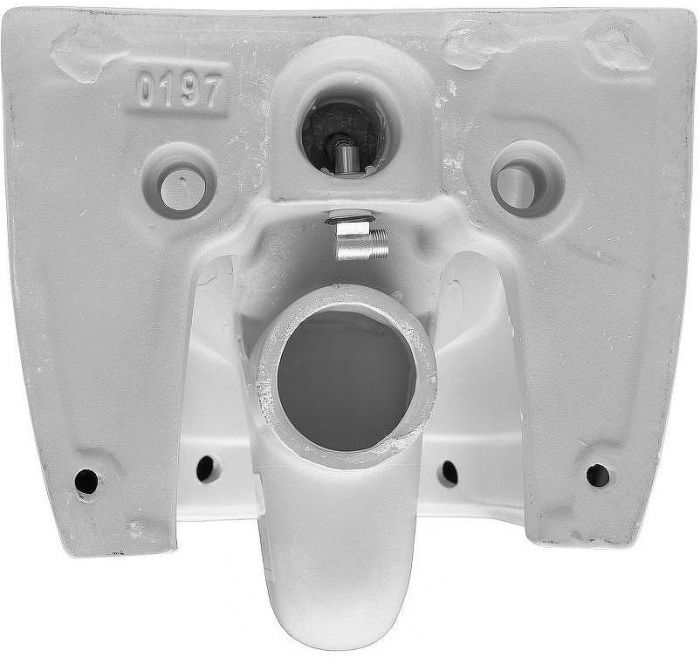 Унитаз биде Allen Brau Liberty 2 4.33009.20 подвесной Белый без сиденья