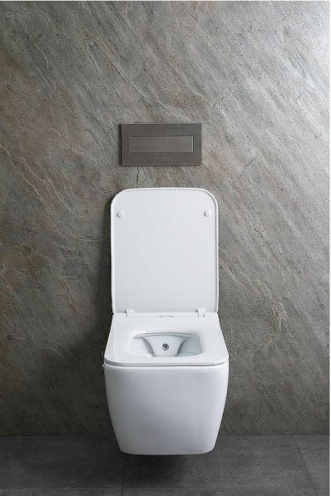 Унитаз биде Allen Brau Liberty 2 4.33009.20 подвесной Белый без сиденья