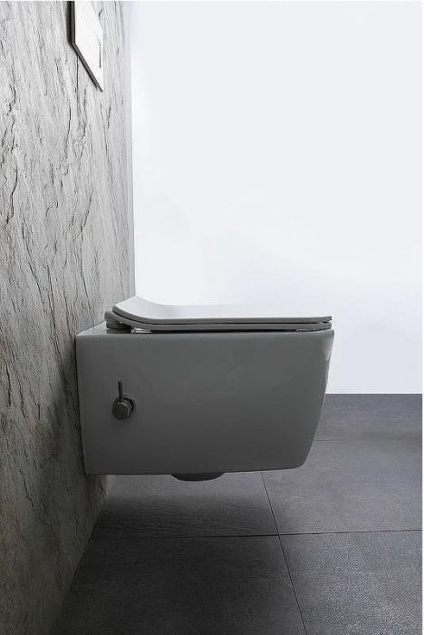 Унитаз биде Allen Brau Liberty 2 4.33009.20 подвесной Белый без сиденья