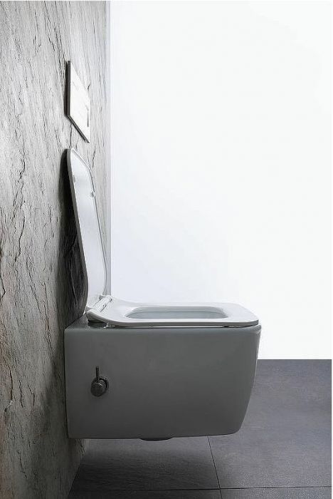 Унитаз биде Allen Brau Liberty 2 4.33009.20 подвесной Белый без сиденья