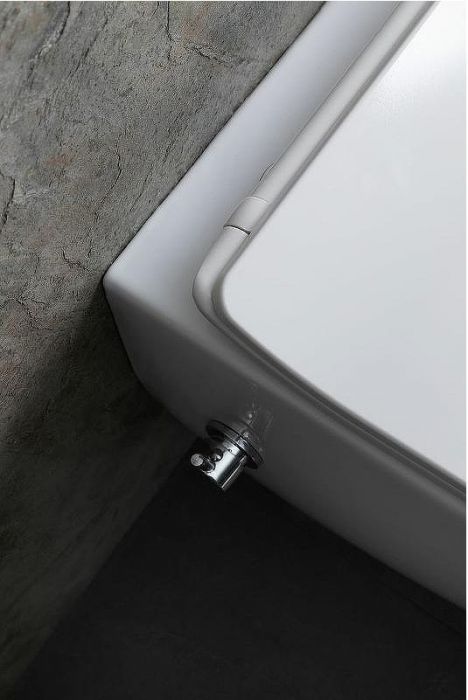 Унитаз биде Allen Brau Liberty 2 4.33009.20 подвесной Белый без сиденья