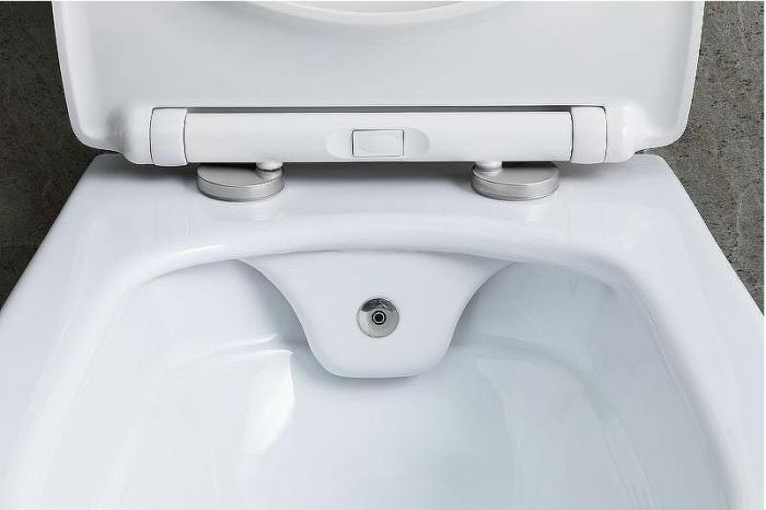 Унитаз биде Allen Brau Liberty 2 4.33009.20 подвесной Белый без сиденья