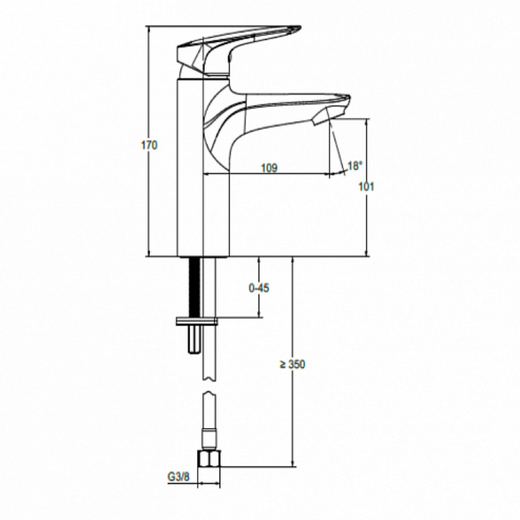 Комплект смесителей Jacob Delafon Elite E32911RU-CP, хром Комплект смесителей Jacob Delafon Elite E32911RU-CP, хром