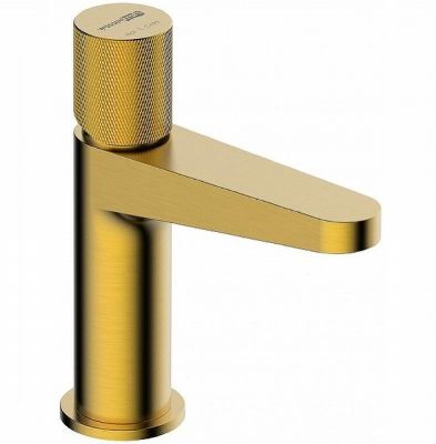 Смеситель для раковины WasserKRAFT Schunter 8203 Золото матовое