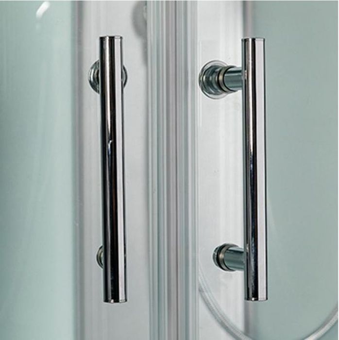 Душевая кабина WeltWasser WW500 Halle 1002 100x100 10000003243 профиль Хром стекло прозрачное