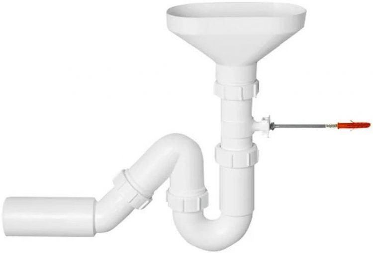Сифон для кухонной мойки McAlpine HC8-FUN Белый