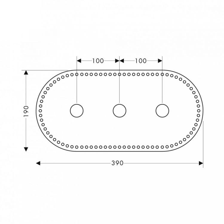 Установочный комплект AXOR ShowerSolutions 96383000